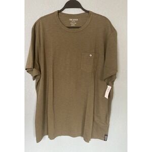 NWT Todd Snyder Homespun Slub Pocket Tee T-Shirt Size XXL Green Short Sleeve USA